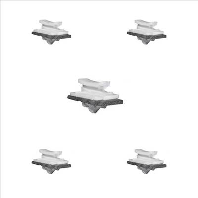 Ford Transit szélvédő keret rögzítő patent szett 2001-2006