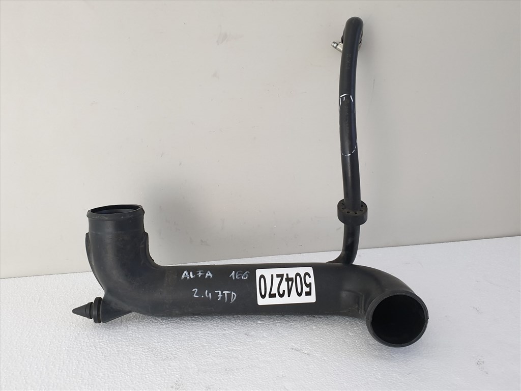 504270 Alfa Romeo 166, 2.4 JTD, 2002, Töltő Levegő Cső, A947. 1. kép