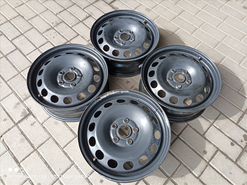 5x112 16" Audi/ Seat/ VW használt lemezfelni garnitúra (R612) 2. kép
