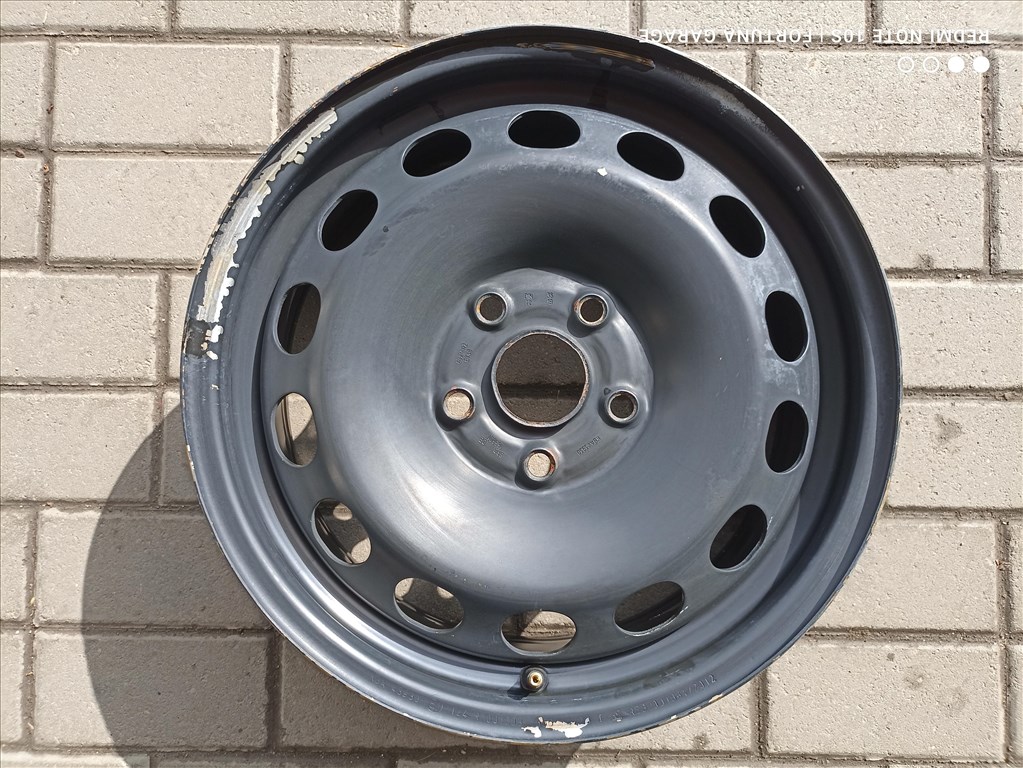 5x112 16" Audi/ Seat/ VW használt lemezfelni garnitúra (R612) 5. kép