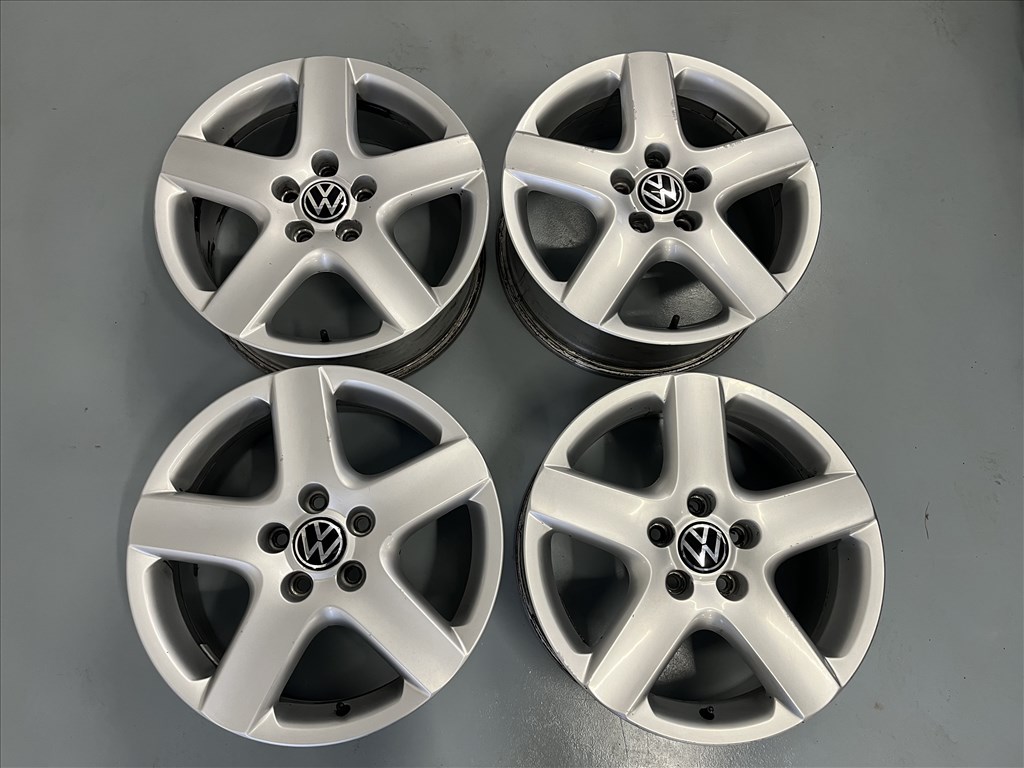 17” 5x112 VW gyári alufelni szett! Golf, Touran, Caddy, Sharan! 2. kép