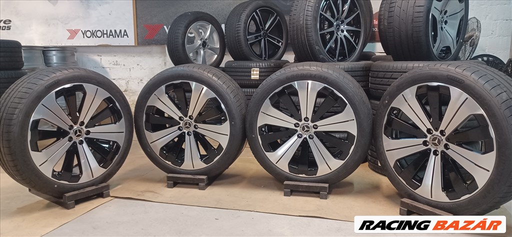 Demó Mercedes W297 EQS 5x112 9,5x21 265/40 R21 nyári gumikkal 4db 6. kép