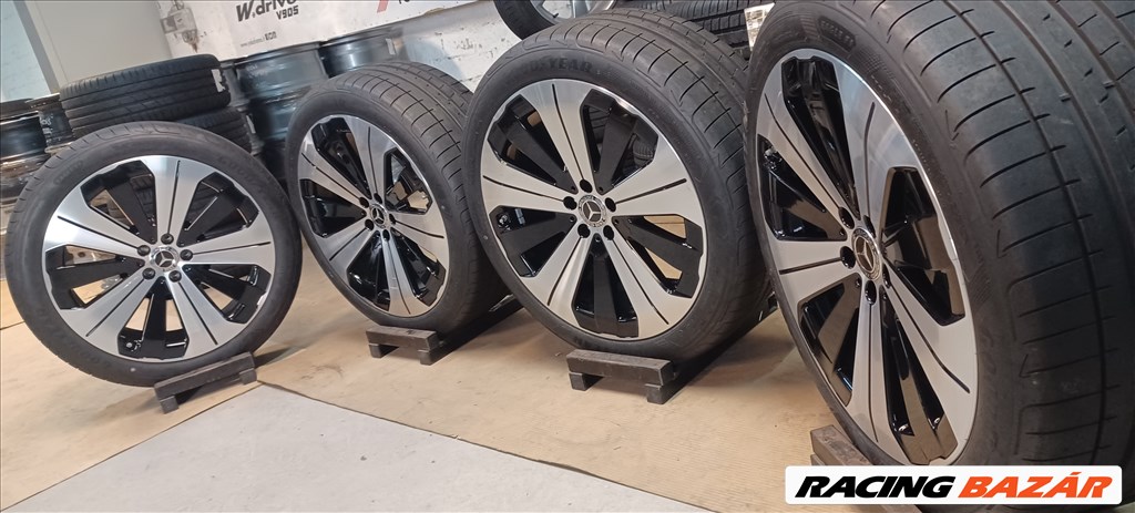 Demó Mercedes W297 EQS 5x112 9,5x21 265/40 R21 nyári gumikkal 4db 7. kép