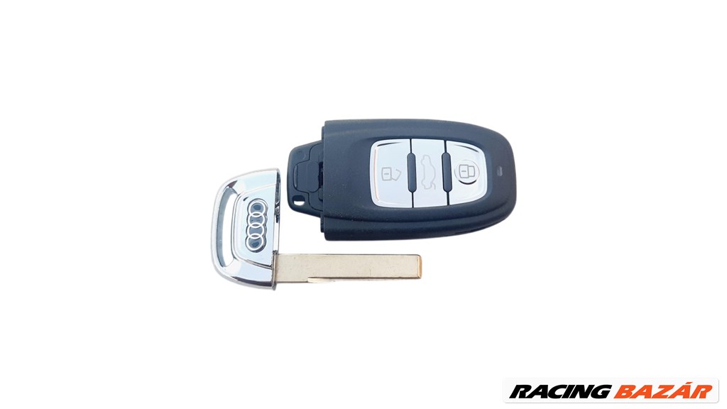 Audi A3 (8V) A4 (B8 - 8K) A5 (B8 - 8T) A6 (C7 - 4G) A8 (D4 - 4H) Q5 Q7 kulcs nyerskulcs távirányító 2. kép