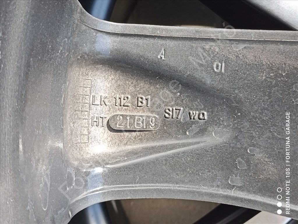 5x112 20" Alutec Shark újszerű alufelni garnitúra 8. kép