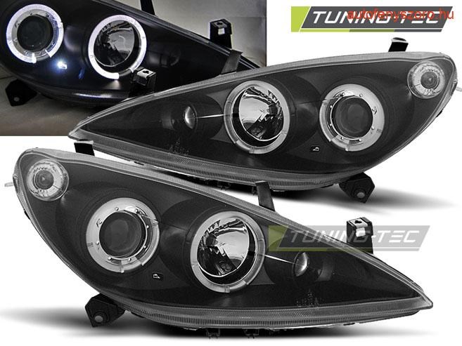 Peugeot 307 PEUGEOT 307 04.01-09.05 ANGEL EYES BLACK Tuning-Te 1. kép