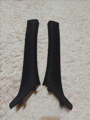 BMW 3-as sorozat E90, E91 "A" oszlop takaró, burkolat, M-es, fekete.