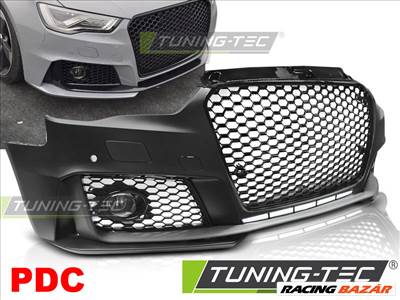 Audi A3 (8V) AUDI A3 12-16 RS3 STYLE Fényes Fekete PDC Első lök