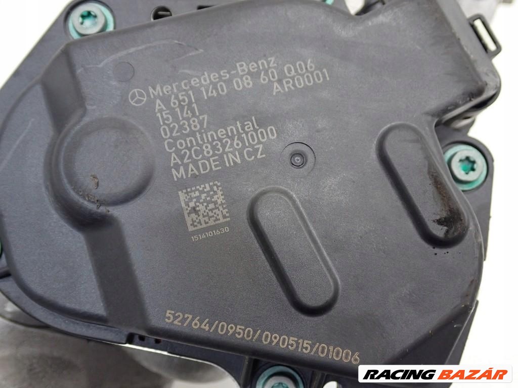 Mercedes C-osztály W205 2.2 CDI 651.921 EGR hűtő, EGR szelep a6511400675 4. kép