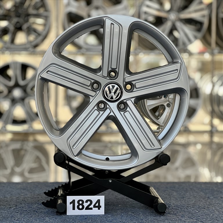 (1824) Volkswagen 18 gyári alufelni felni, 5x112, VW Golf Caddy Touran 1. kép