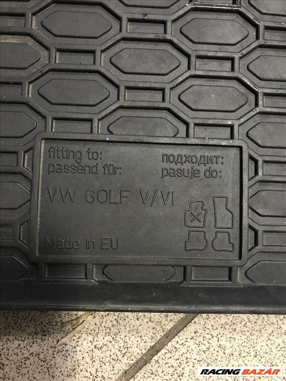Volkswagen Golf V, Volkswagen Golf VI gumiszőnyeg szett 2. kép