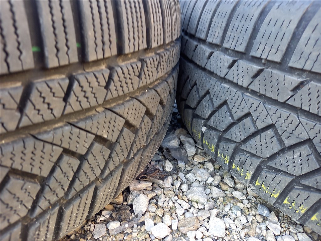 VW ID3 5x112 -as  7.5x19" használt RC alufelni, 215/50 újszerű Continental téli gumi sxx3 5. kép