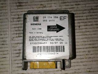 Opel Tigra Légzsák Elektronika *89311* gm-09114586