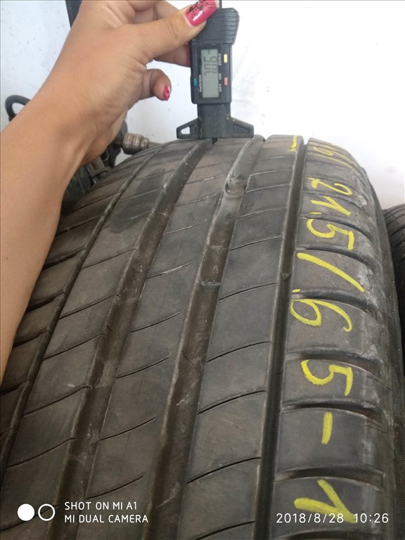 215/65 R17 Michelin nyári gumi 40000ft a 4db /146/ 4. kép
