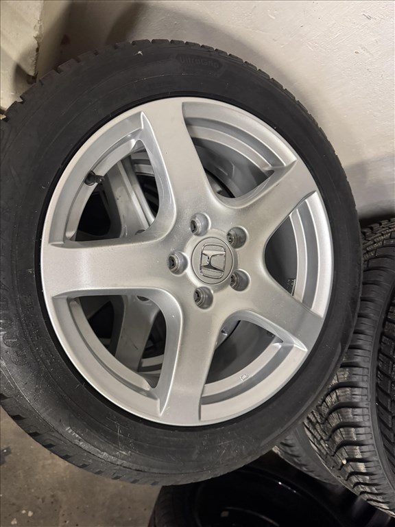 Honda gyári 7x17-es 5x114,3-as ET55 könnyűfém felni garnitúra eladó 1. kép