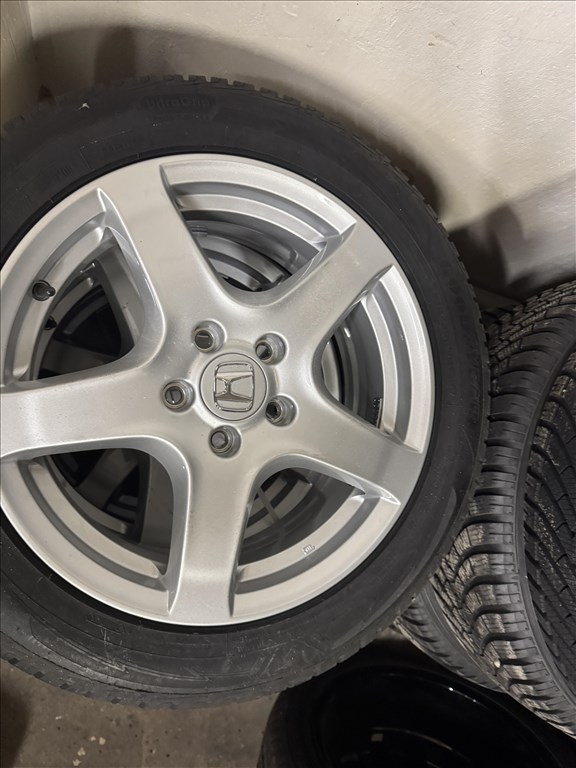 Honda gyári 7x17-es 5x114,3-as ET55 könnyűfém felni garnitúra eladó 4. kép