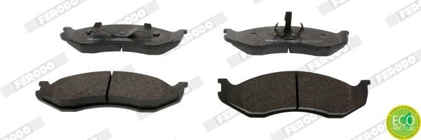 fékbetétkészlet, tárcsafék FERODO FDB1267 for JEEP, KIA, CHRYSLER 1. kép