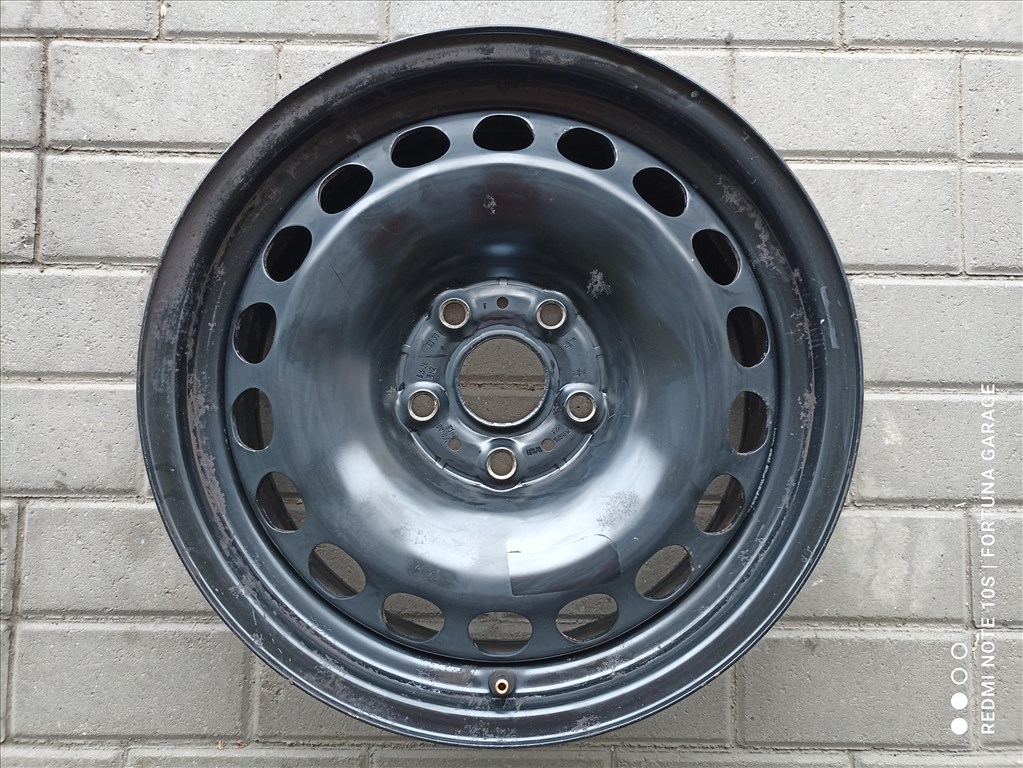 5x112 16" Volkswagen használt lemezfelni garnitúra (R616) 3. kép