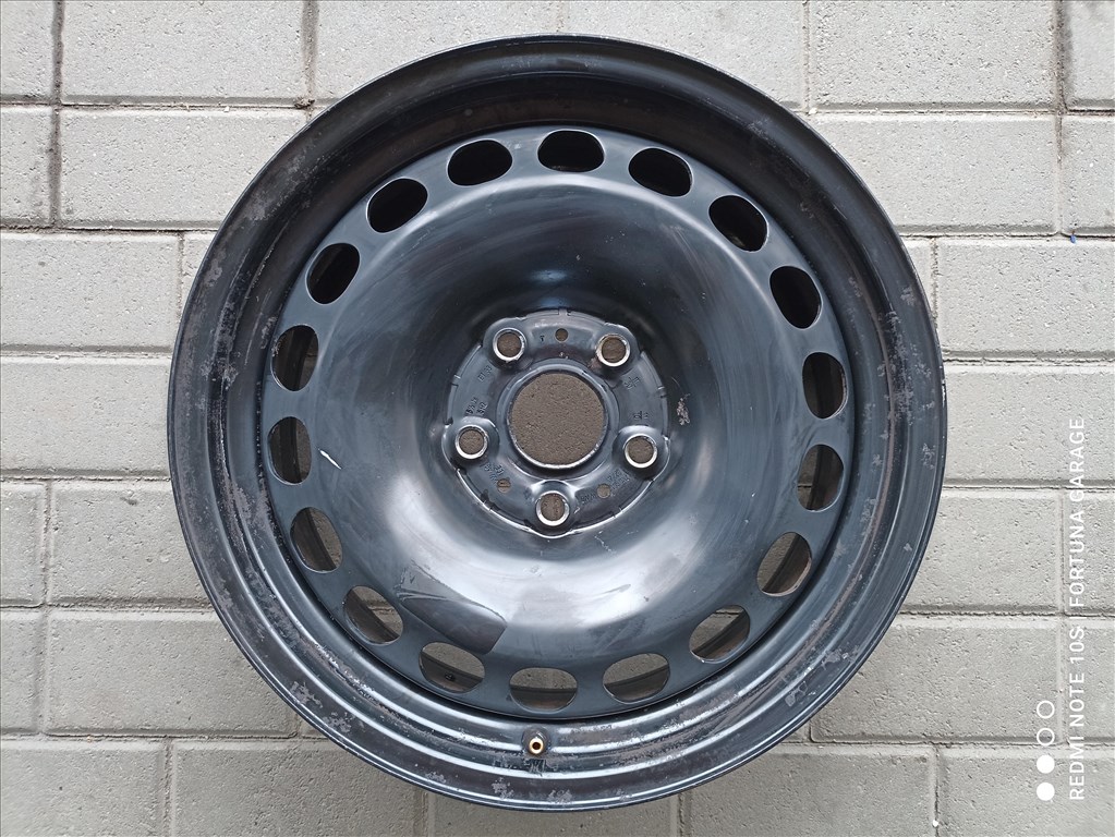 5x112 16" Volkswagen használt lemezfelni garnitúra (R616) 4. kép