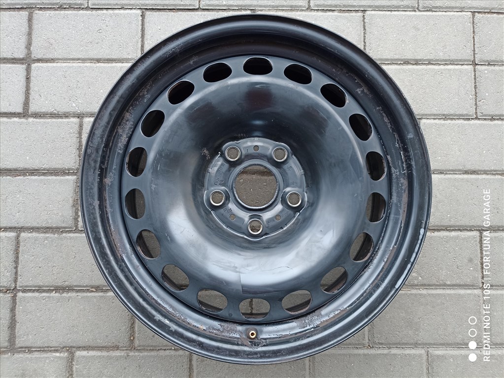 5x112 16" Volkswagen használt lemezfelni garnitúra (R616) 6. kép