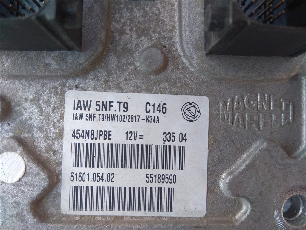 Fiat Stilo 1.6 16V, motorvezérlő, légzsák indító, trafó, óra csoport. 2. kép