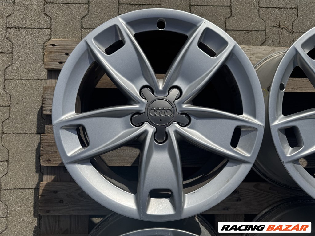 R17 5x112 Original Audi a3 7.5J ET56 OE 8P0601025AQ gyári alufelnik felnik 4. kép