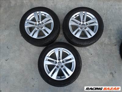 Opel Astra K 16" használt alufelni, rajta 205/55 használt Continental nyári gumi gumi 