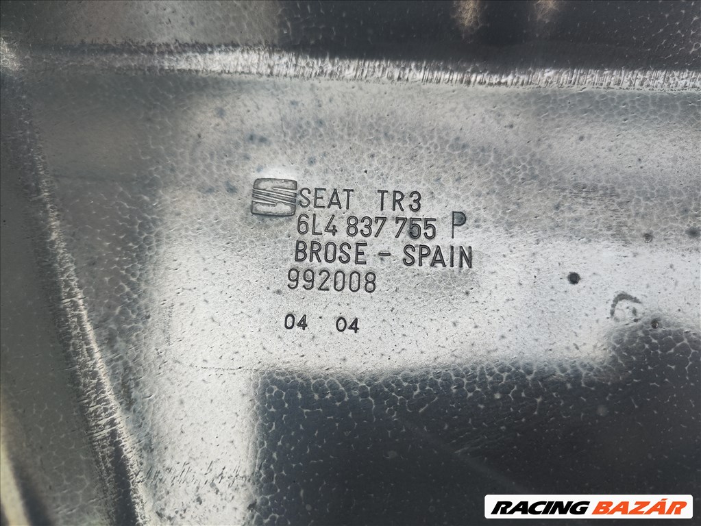 Seat Ibiza III bal első ablakemelő szerkezet  6l4837751cm 6l4837755 3. kép