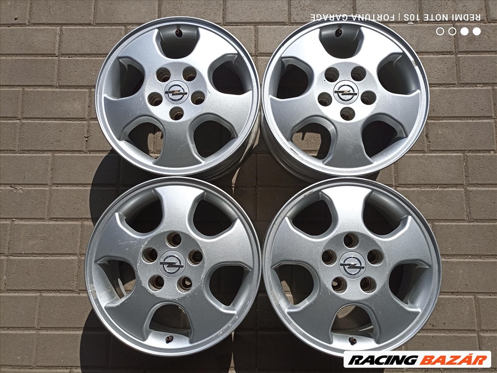 5x110 15" Opel használt alufelni garnitúra 1. kép
