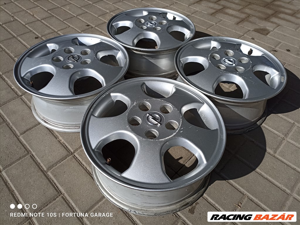 5x110 15" Opel használt alufelni garnitúra 2. kép