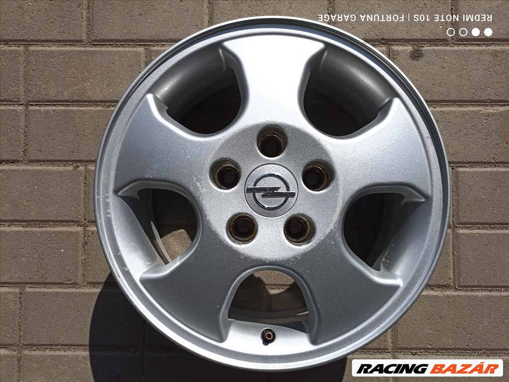 5x110 15" Opel használt alufelni garnitúra 4. kép