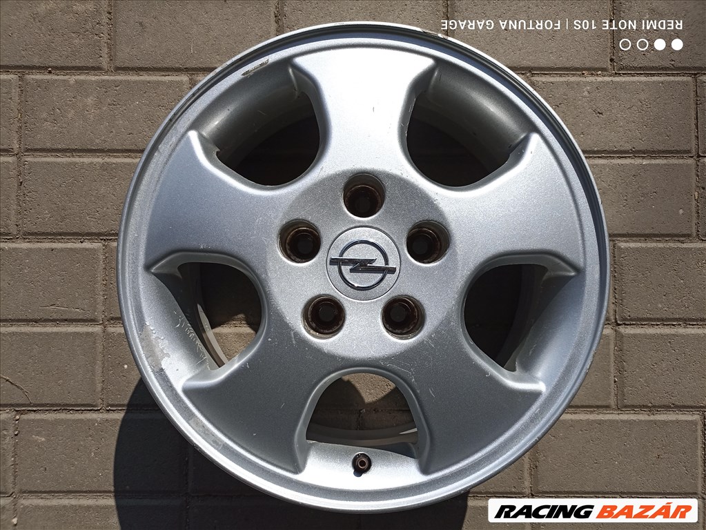 5x110 15" Opel használt alufelni garnitúra 6. kép
