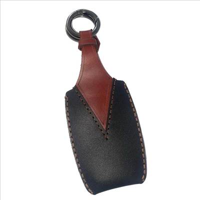Suzuki 2 gombos kulcs bőr tok - Fekete