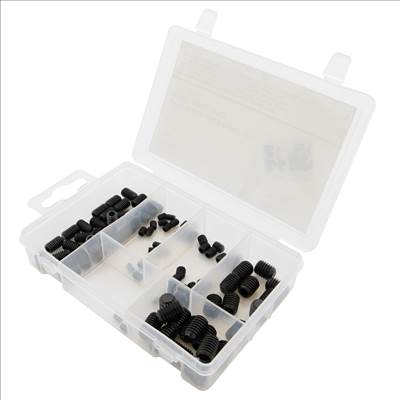 Lincos Hernyócsavar készlet – Metrikus méretek, 91db - AST-2629