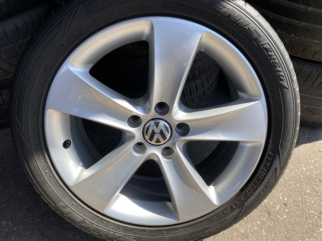 Volkswagen Jetta / Golf / Touran / Passat gyári 6,5X17-es 5X112 ET39-es könnyűfém felni garnitúra 4. kép