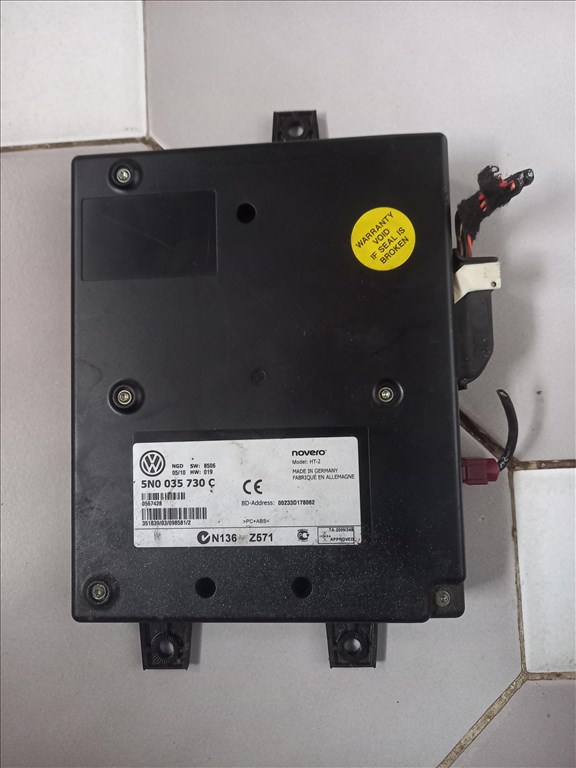 Volkswagen Scirocco III, Volkswagen Passat B6 bluetooth modul 5n0035730c 1. kép