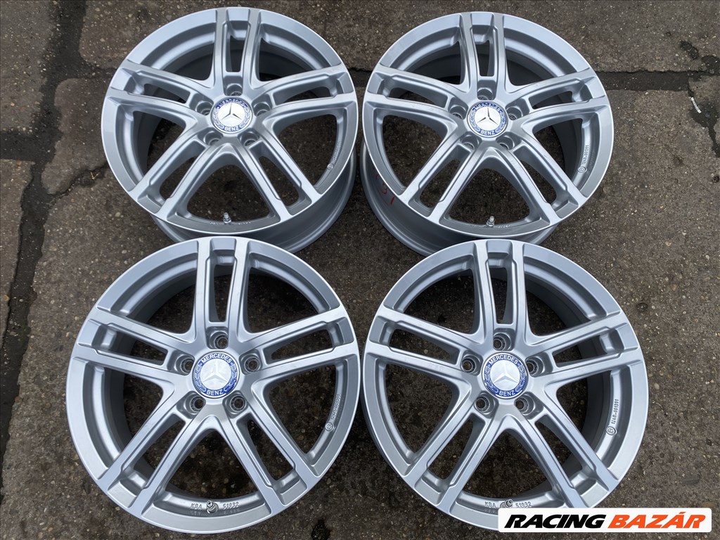4db Dezent 17" Mercedes-Benz A - B - CLA - GLA alufelni. (3791) 1. kép
