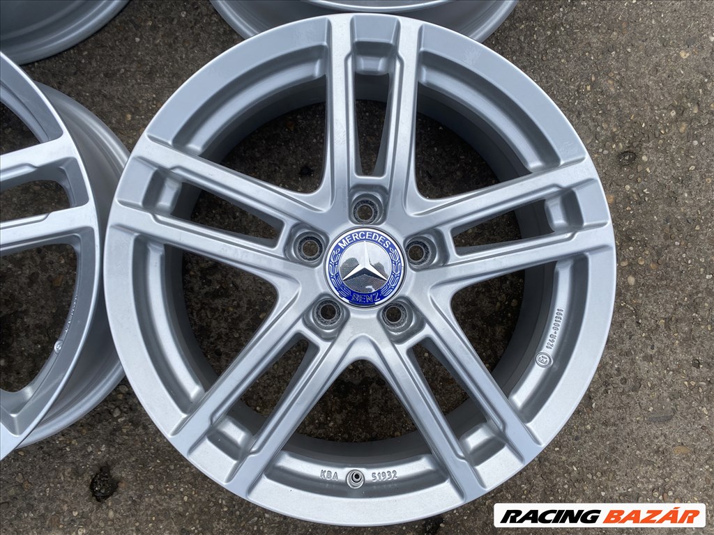 4db Dezent 17" Mercedes-Benz A - B - CLA - GLA alufelni. (3791) 2. kép