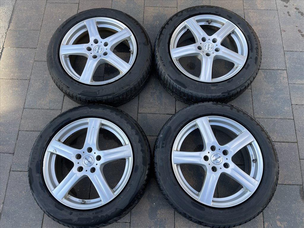 ENZO G Silver 17" 5×112 téli alufelni szett ELADó! 1. kép