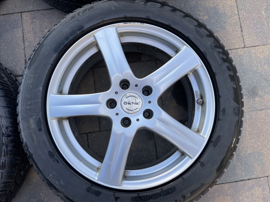ENZO G Silver 17" 5×112 téli alufelni szett ELADó! 4. kép