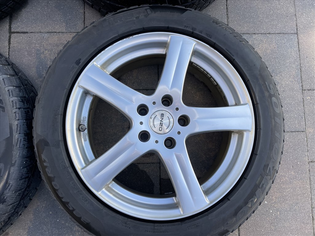 ENZO G Silver 17" 5×112 téli alufelni szett ELADó! 5. kép