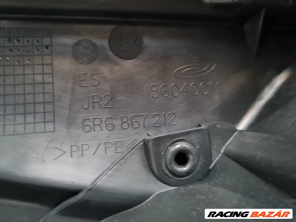 Volkswagen Polo V jobb hátsó ajtókárpit (17486) 6r6867212 9. kép