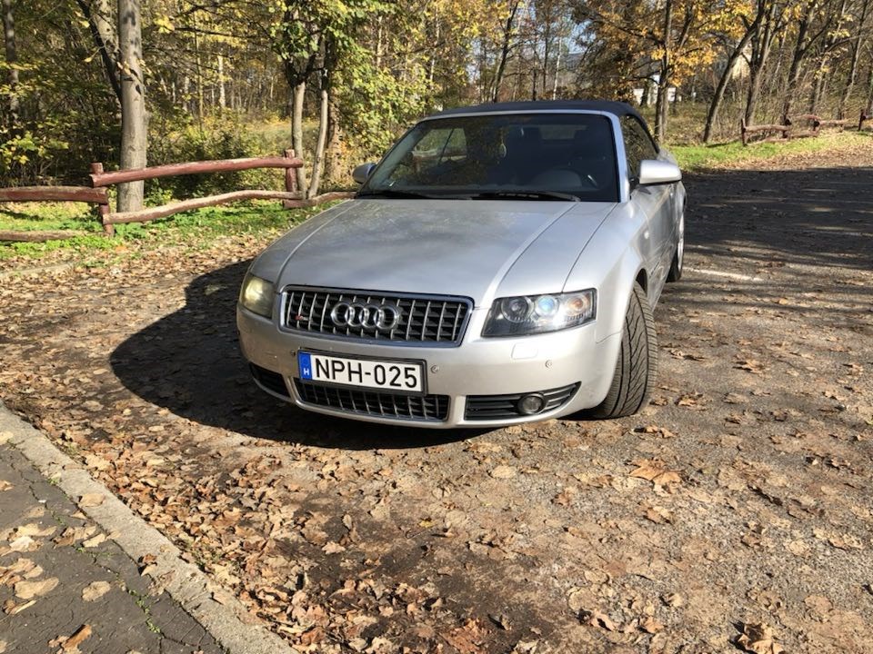Eladó Audi A4 Cabriolet 3.0 V6 MultItronic gyári szép szervizelt kedvező áron eladó. 13. kép