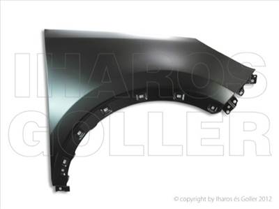 Kia Sportage 2010-2015 - Első sárvédő jobb, díszléces (nem oldalvillogós)