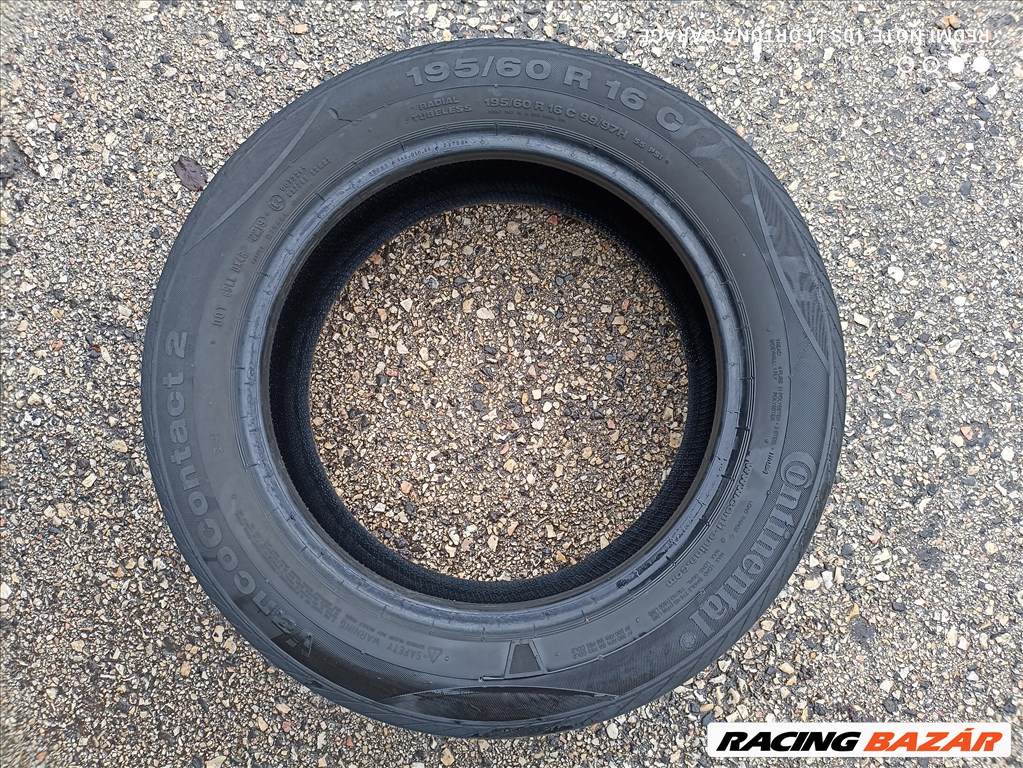 195/60 R16"C Continental használt nyári kisteher gumik 3. kép