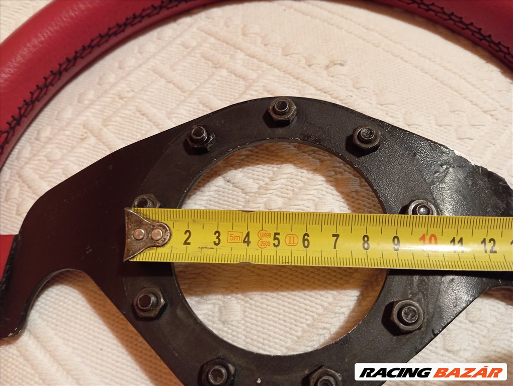 Formuling retro sportkormány bordó bőr oldtimer 9. kép