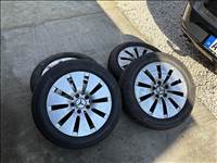 Mercedes alufelni szett, 5x112 W205 C osztály felni téli gumikkal 205/55R16 16”
