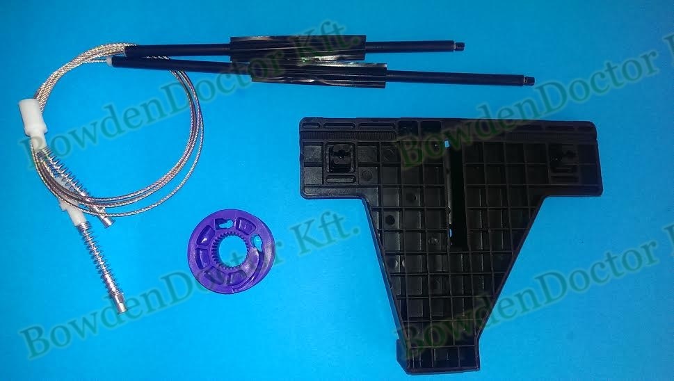 Audi a3 ablakemelő javítás,javítókészlet,csúszka,szerelés is,bowden,www.ablakemeloalkatreszek.hu 24. kép