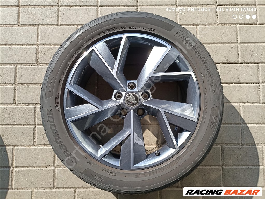 5x112 19" Skoda Kodiak újszerű nyári kerékgarnitúra 3. kép