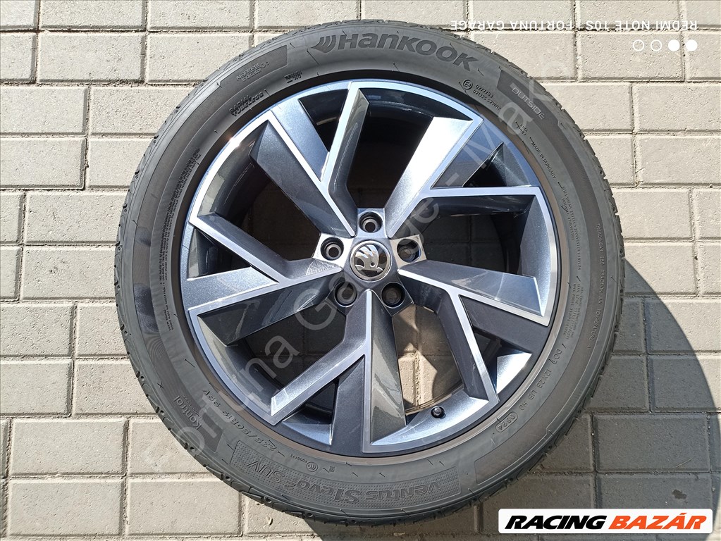5x112 19" Skoda Kodiak újszerű nyári kerékgarnitúra 6. kép